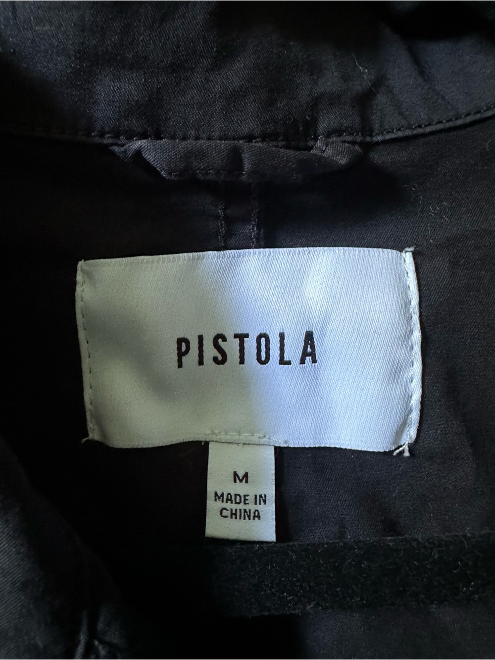 Pistola NWT Parker Fade to Black Short-Sleeve Button Romper Size Medium - Picture 6 of 8